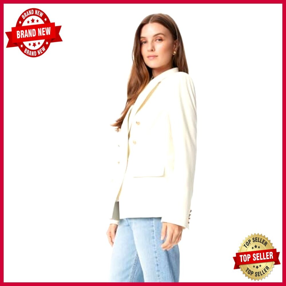 Double Breasted Blazer Regular Fit Polyester Blen… - image 3